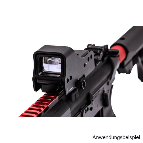 Taktisch Jagd Reflex 4 Reticle Rot Grün Leuchtpunktvisier Rail Gewehr Dot Sight 
