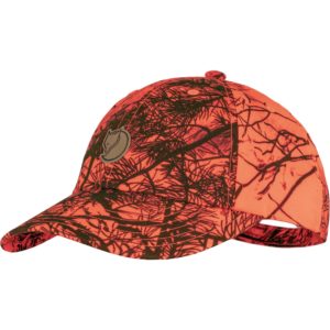 fjällräven-lappland-camo-cap-jagdmütze-jagd-basecap-fjällräven-hunting-cap-jagdhut-orange